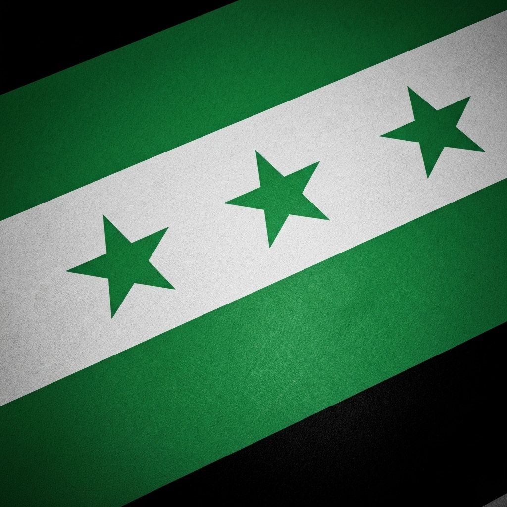 علم سوريا الجديد